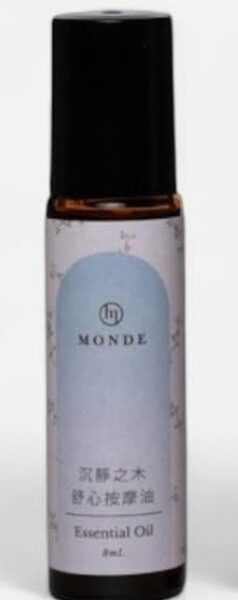 MONDE 沉靜之木舒心按摩油 8mL 滾珠瓶